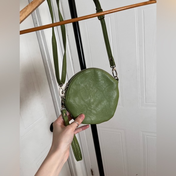 Green Flower Mini Purse - Picture 4 of 4